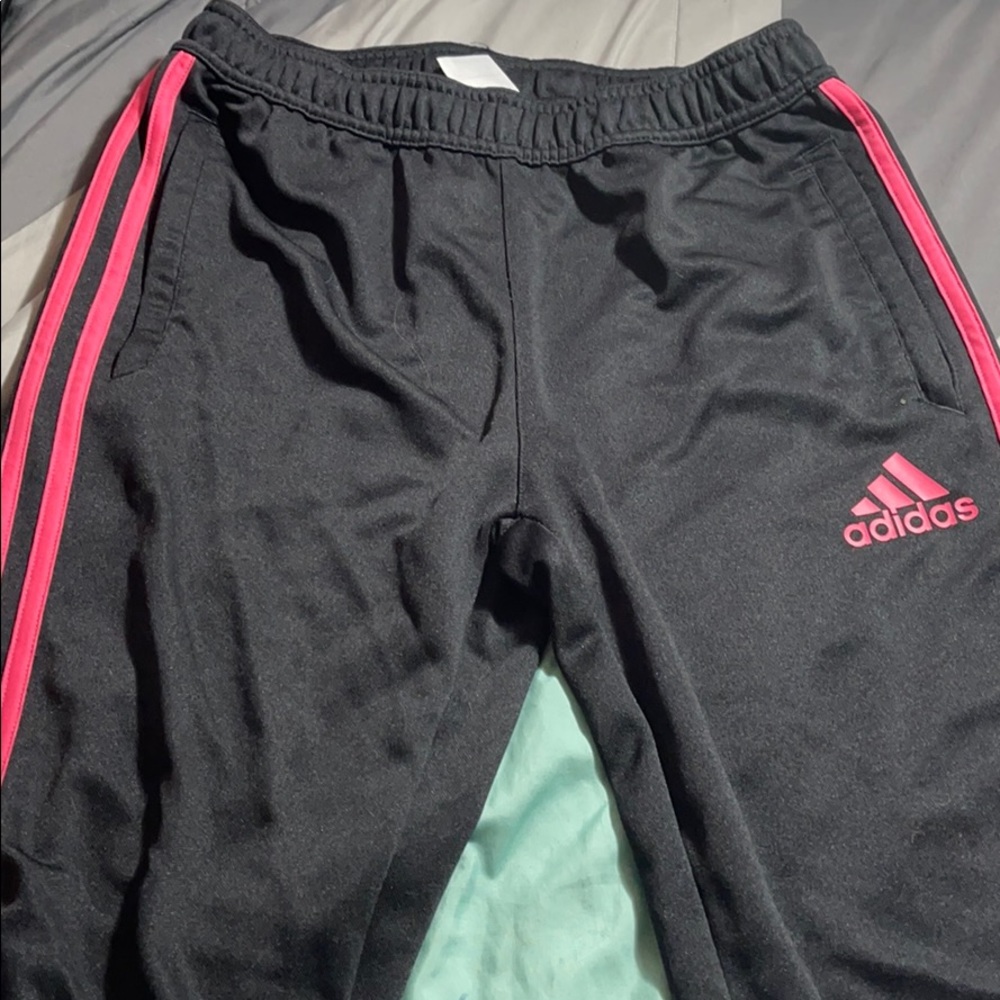 Pink Adidas Joggers - Picture 3 of 4